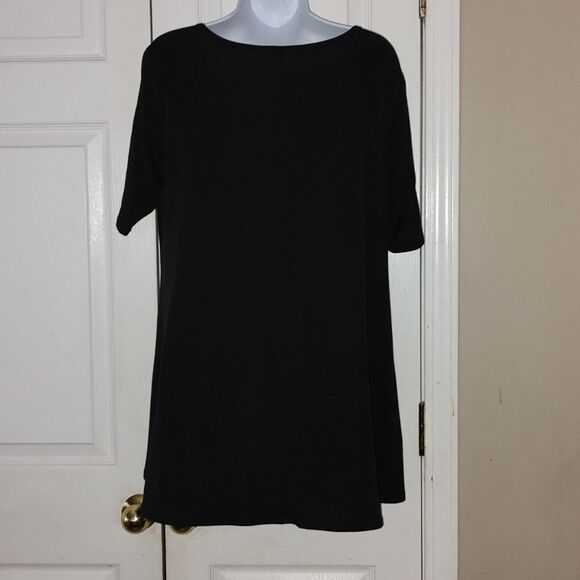 LulaRoe  black tunic Sz M - Picture 2 of 4